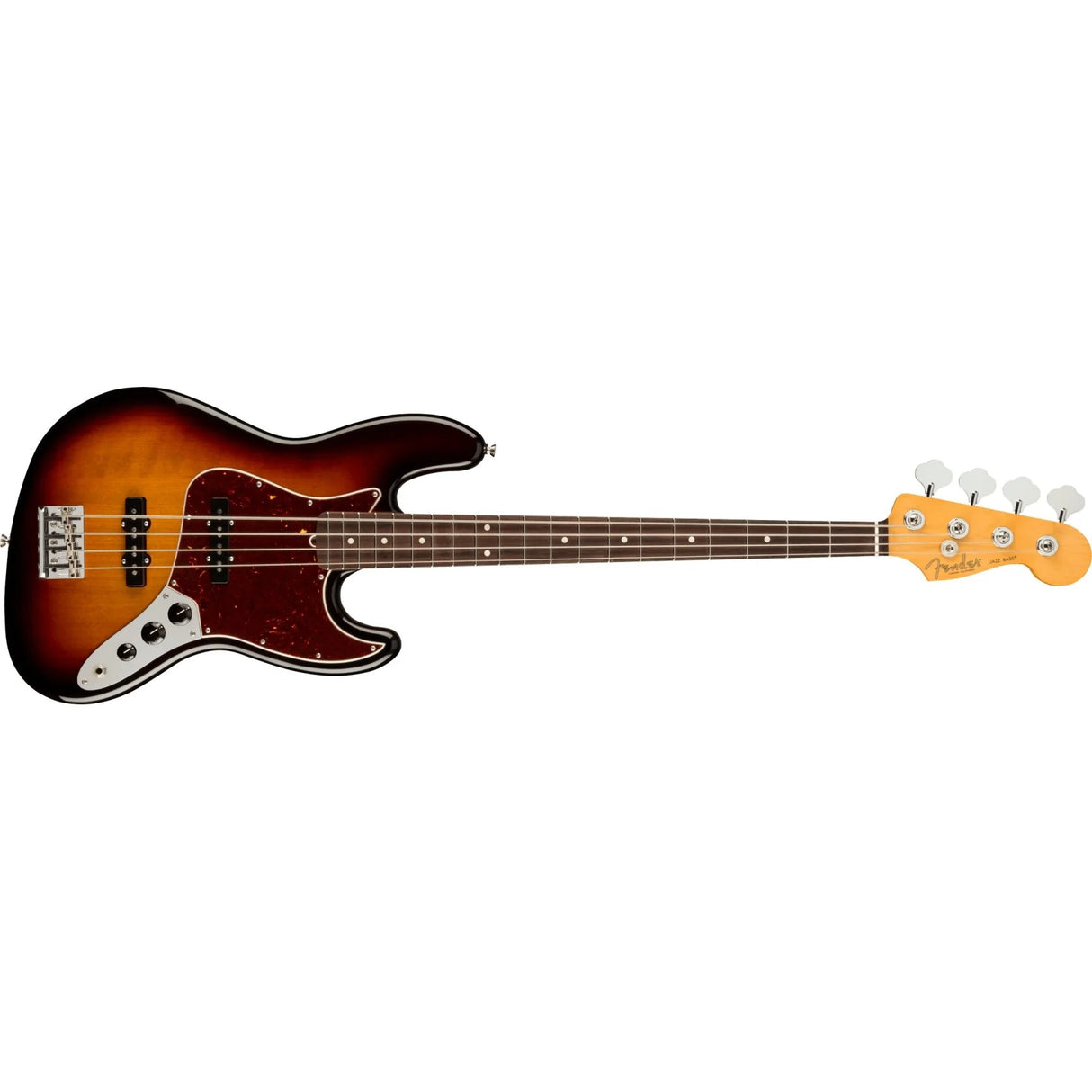 Fender - American Professional II Jazz Bass, touche en palissandre - Sunburst 3 tons - 0193970700