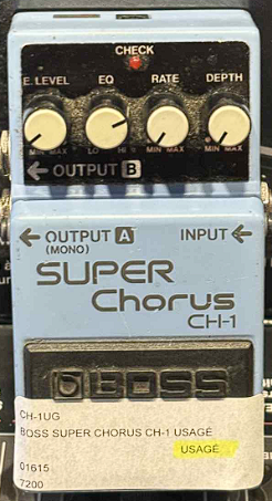 Pédale BOSS Super Chorus CH1 d'occasion