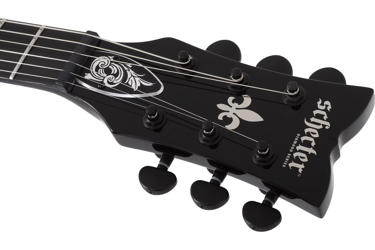 Schecter - Solo-II Przym Palladium Guitare électrique - Noir brillant