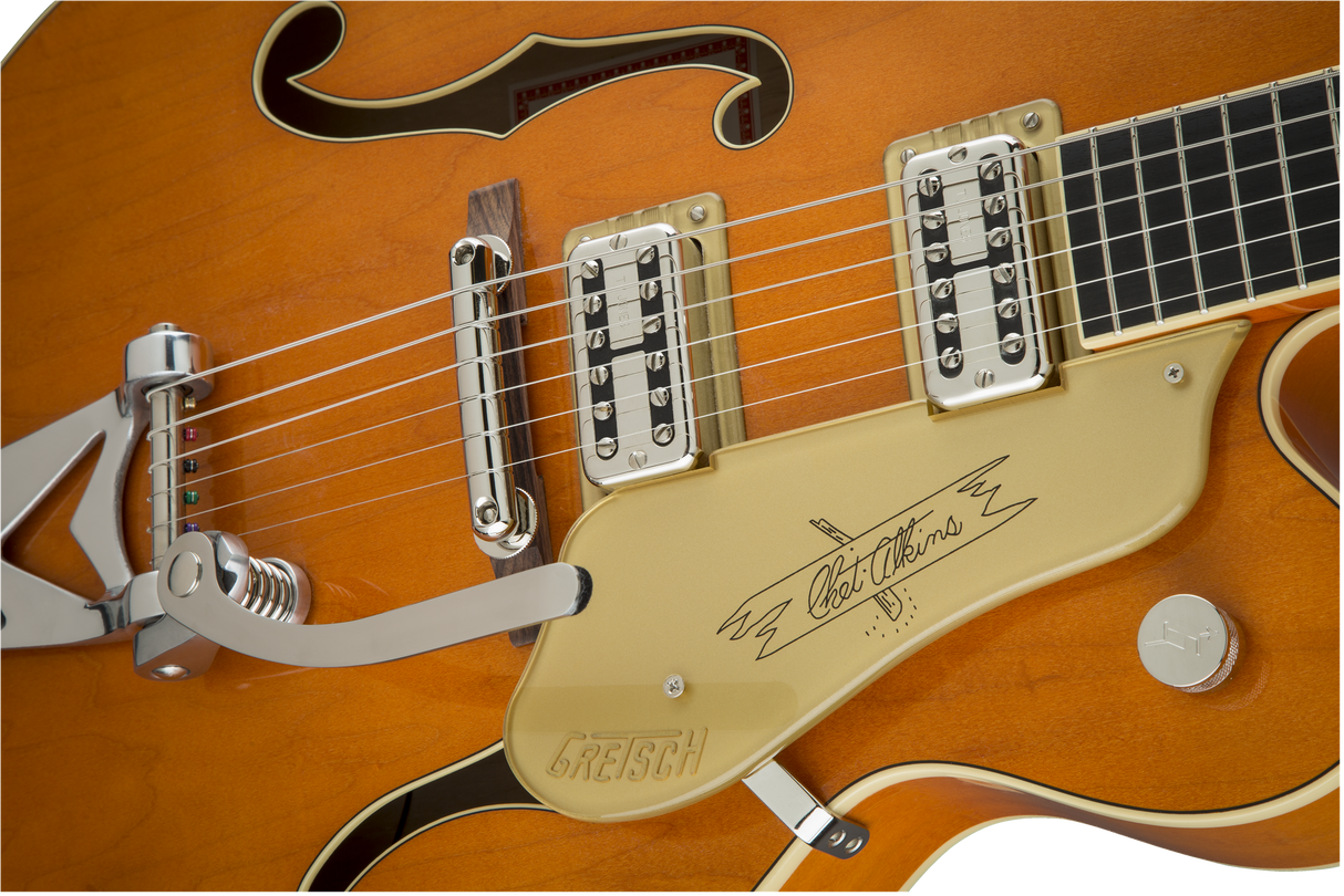 Guitares Gretsch - G6120T-59 Vintage Select Edition 59 Chet Atkins Hollow Body avec Bigsby - Vintage Orange