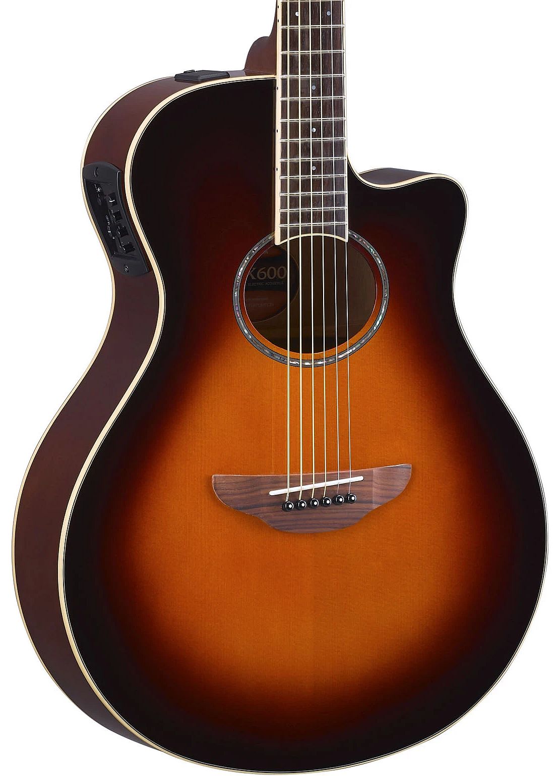 Yamaha - APX600 Acoustic Electric Guitar - Old Violin Sunburst