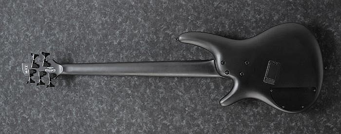 Ibanez - SR Iron Label Basse électrique 5 cordes multidiapason - Noir mat - SRMS625EXBKF
