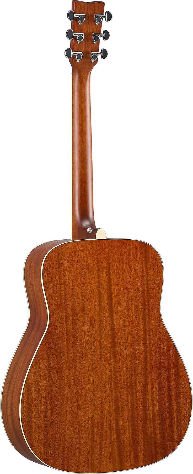 Yamaha - Guitare transacoustique FG avec table en épicéa massif - Brown Sunburst