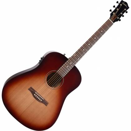 Guitare électro-acoustique Godin Metropolis GT 6 cordes pour droitier (réf. 053032) avec housse - Finition Vintage Burst