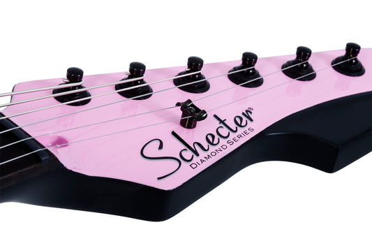 Guitare électrique Schecter Machine Gun Kelly Signature PT Tickets To My Downfall Rose 85-SHC