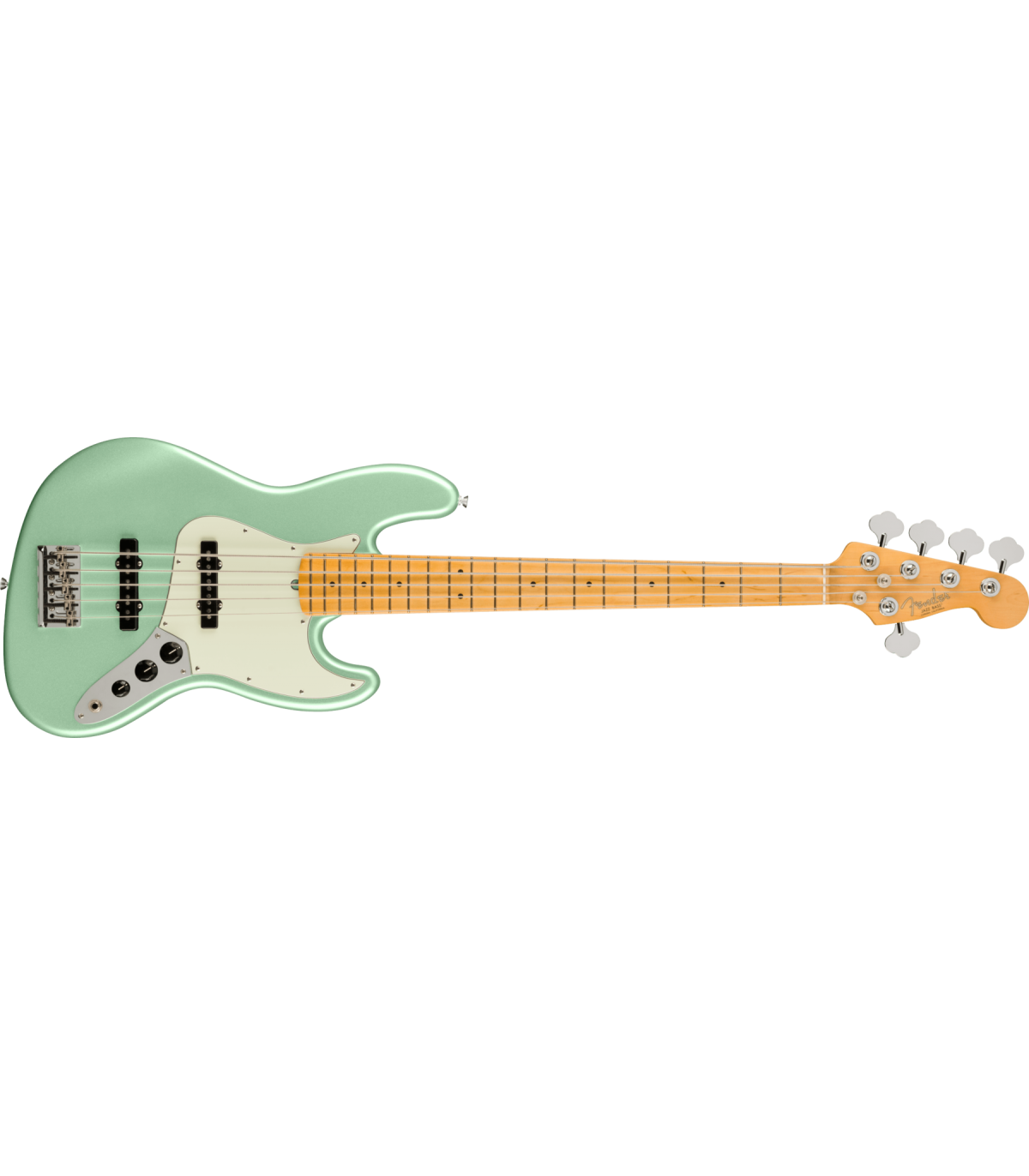 Fender - Jazz Bass V American Professional II, touche érable - Mystic Surf Green 0193992718