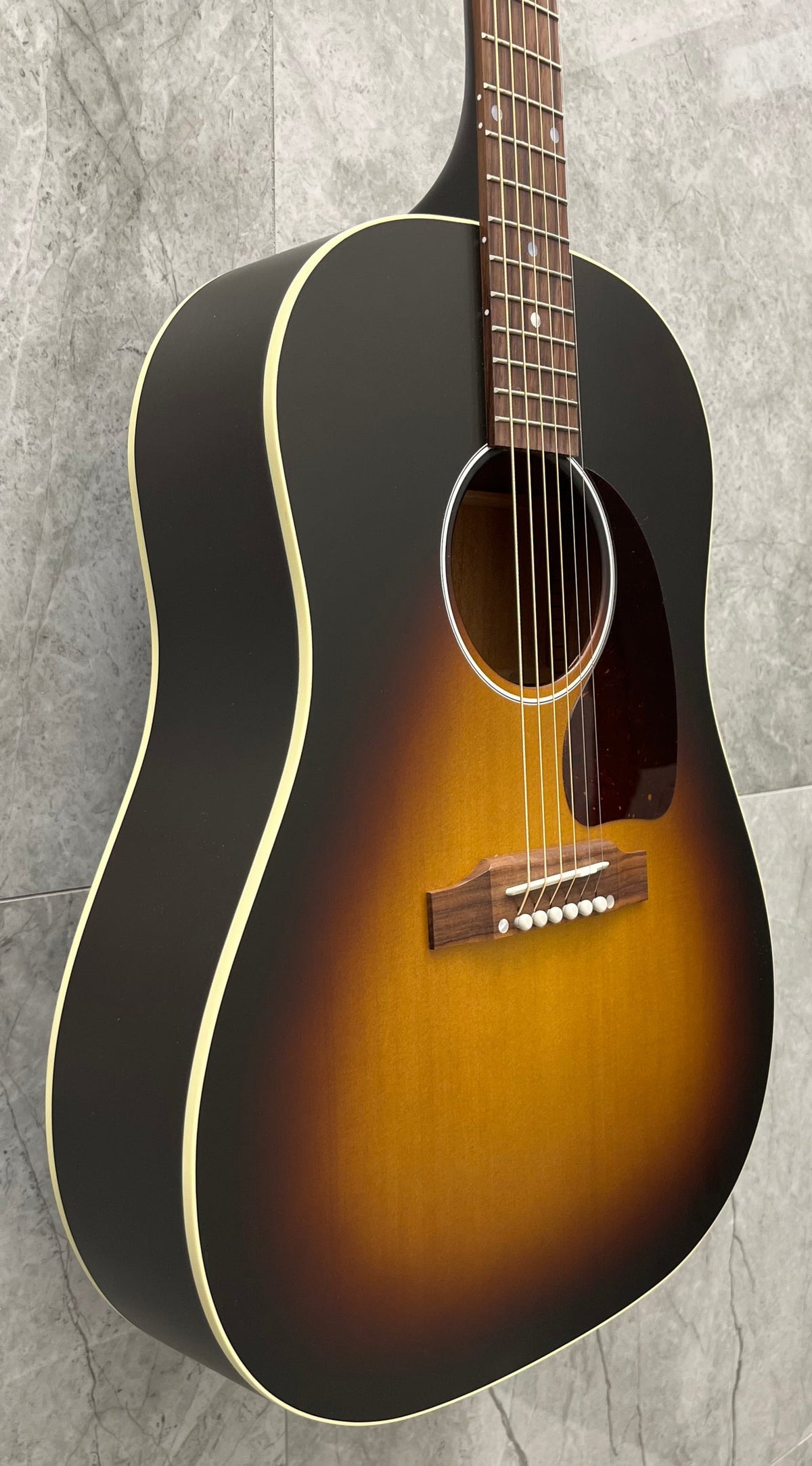 J-45 Special Acoustic/Electric Guitar with Softshell Case - Satin Vintage Sunburst