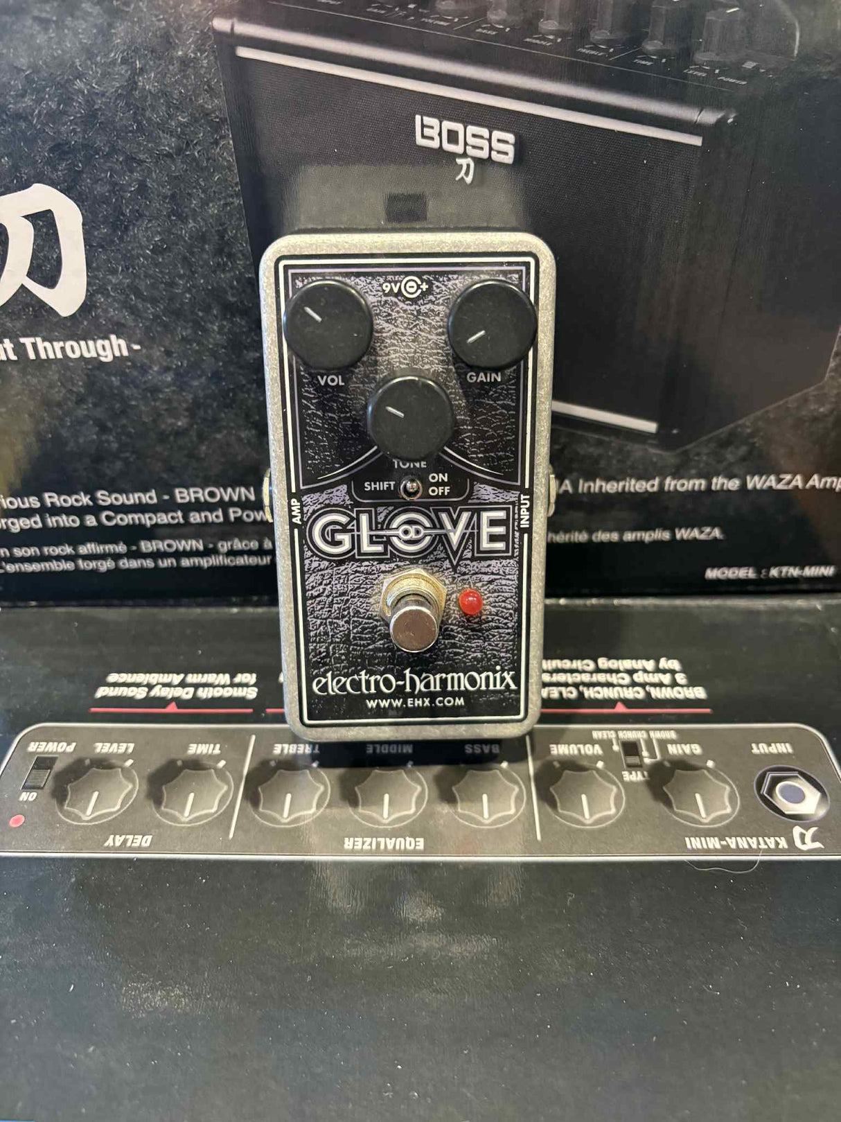 Pédale d'overdrive/distorsion OD Glove à base de MOSFET (occasion)