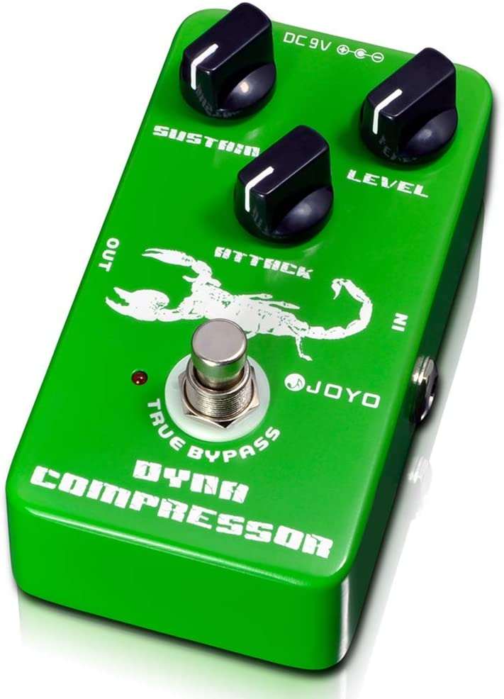 Pre-owned Joyo Technologies Dynamic Compressor Guitar Amp Effect Pedal True Bypass
