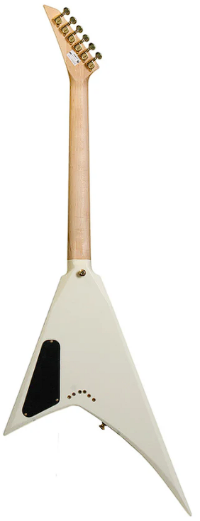 Jackson Guitars - Guitare électrique Pro Rhoads RRT-3 - Ivoire à rayures noires
