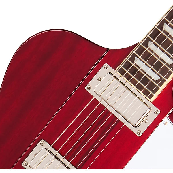 Guitare électrique Epiphone Firebird avec housse - Rouge vin