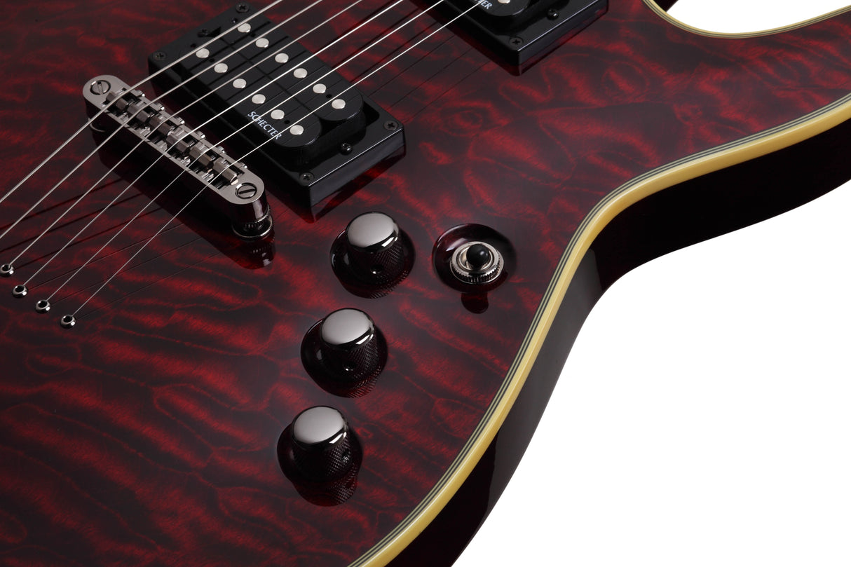 Schecter - Omen Extreme-6 Electric Guitar - Black Cherry