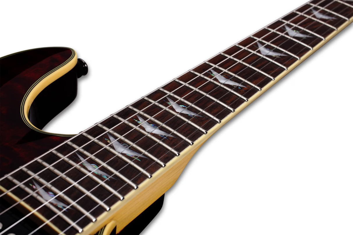 Schecter - Omen Extreme-6 Electric Guitar - Black Cherry