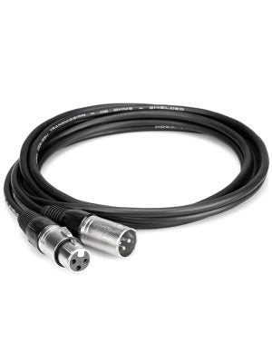 Hosa - DMX512 Cable, XLR3M to XLR3F, 15 ft
