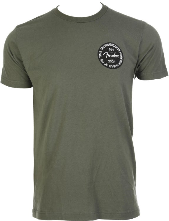 T-shirt Fender 70e anniversaire Stratocaster - Grande taille