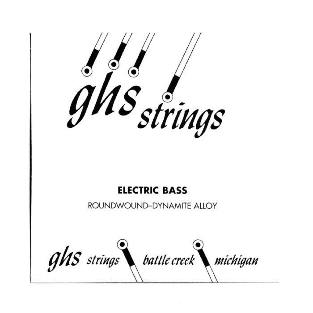 Cordes GHS - Cordes pour basse Bass Boomers Roundwound Long Scale - Calibre 0,085
