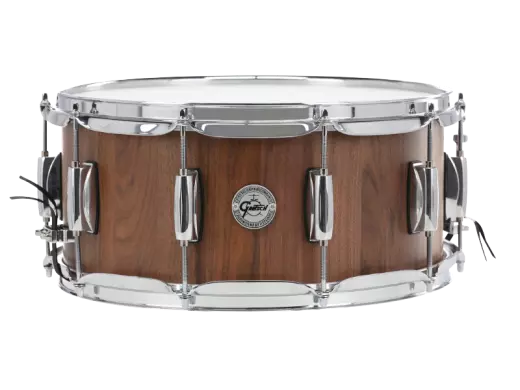 Gretsch Drums - Full Range Stave 6.5x14 Snare Drum - Walnut