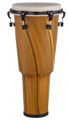 Pearl - Tambour Ashiko en PVC accordé - Cyprès ambré artisanal
