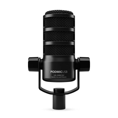 RODE - Microphone de diffusion dynamique PodMic USB et XLR