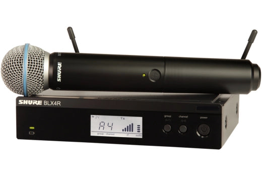 Shure - BLX24R/B58 Wireless Vocal Rack Mount Set with Microphone (H11: 572-596 MHz)
