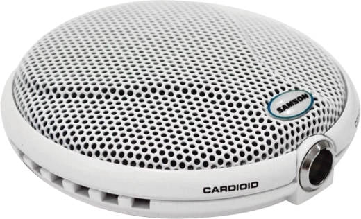Samson - Microphone de surface unidirectionnel CM10B - Blanc