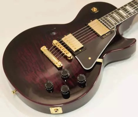 Gibson - Les Paul Custom Electric Guitar - Purple Widow