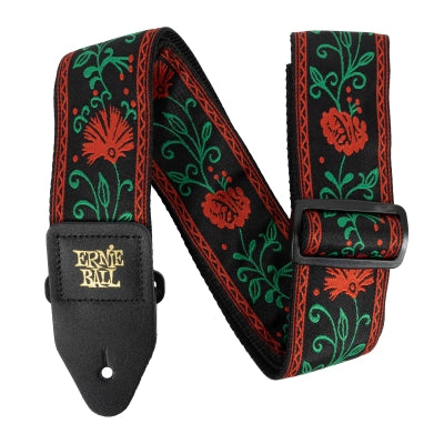 Sangle de guitare Ernie Ball - Western Rose Jacquard
