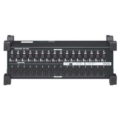 Tascam - SB-16D 16x16 Dante Stage Box and Audio Interface