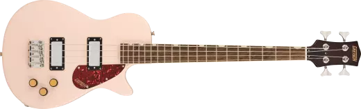 Gretsch Guitars - Streamliner Jet Club Bass Single-Cut, touche en laurier - Rose coquillage