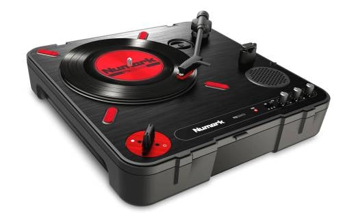 Numark - PT01 Scratch Portable Turntable w/DJ Scratch Switch