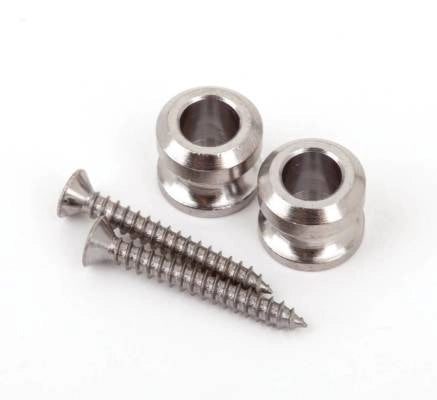 Fender - Boutons de sangle de verrouillage American Series - Chrome (2)