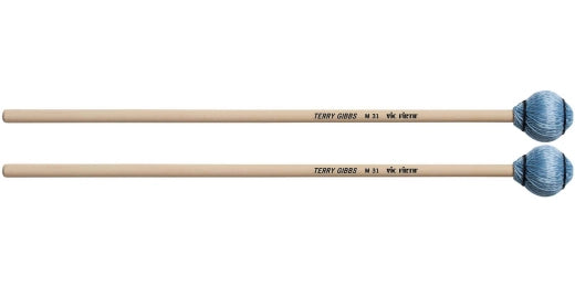 Vic Firth - Terry Gibbs Keyboard Mallet - Medium - Blue Cord