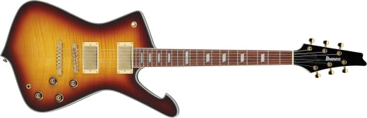 Guitare électrique Ibanez Iceman avec housse - Violin Sunburst