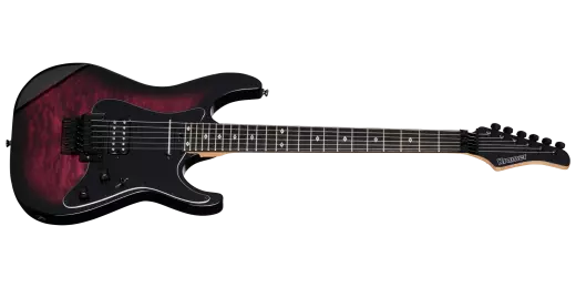 Kramer - Volante Quilt HSFR Electric Guitar with Gigbag - Magenta Burst