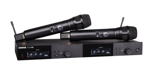 Shure - Système sans fil double SLXD24D/N8SB avec émetteur portatif Nexadyne 8/S - J52