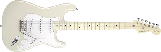 Fender - Eric Clapton Stratocaster Electric Guitar - Olympic White