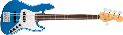 Fender - Player II Modified Active Jazz Bass V, touche palissandre - Bleu électrique