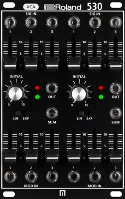 Roland - Module Eurorack Dual VCA 530 pour System 500