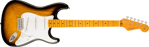 Fender - Stratocaster American Vintage II 70e anniversaire de 1954, touche en érable avec étui - Sunburst bicolore