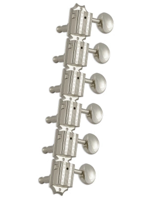 Grover - Mécaniques Vintage Deluxe - 6 en ligne Nickel