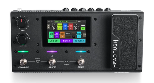 HeadRush - Processeur d'effets pour guitare à modélisation d'ampli de sol compact MX5