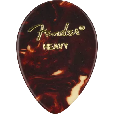 Fender - Classic Celluloid Pick, 354 Shape - Heavy (12 Pack)