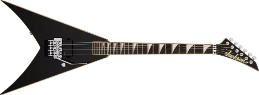 Jackson Guitars - Série Pro Plus Édition limitée Pure Metal King V KV1A, touche ébène - Noir brillant