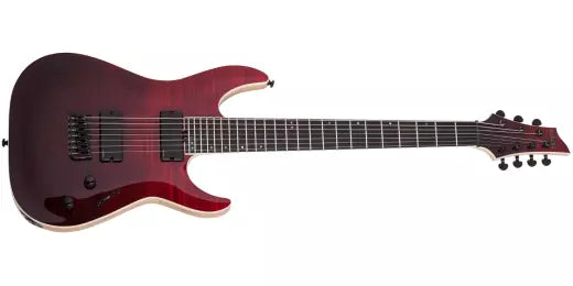 Schecter - C-7 SLS Elite 7-String Electric Guitar - Blood Burst