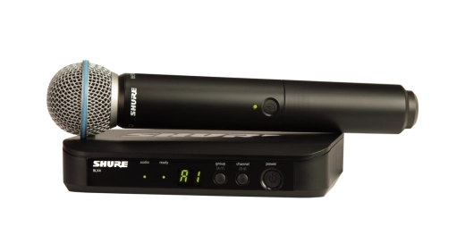 Shure - BLX24/B58 Wireless Vocal System with Beta58A Microphone (H10 : 542-572 MHz)