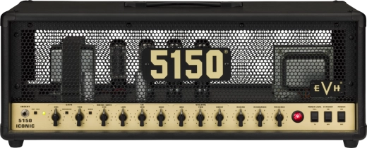 EVH - Tête d'ampoule EL34 80 W série Iconic 5150 - Noir