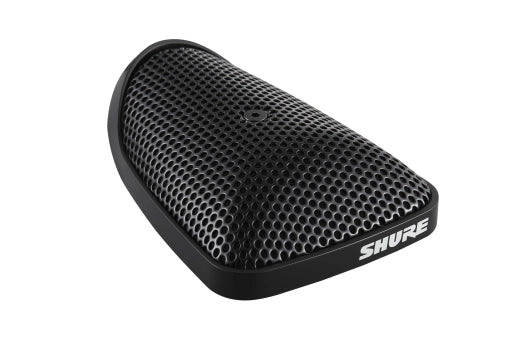 Shure - CVB-B/O Omnidirectional Installed Boundary Microphone with 2ft Cable - Black