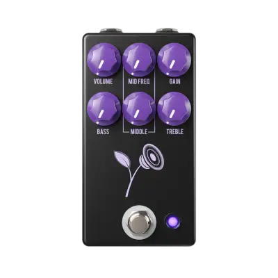 JHS Pedals - The Violet Distortion Pedal - Black