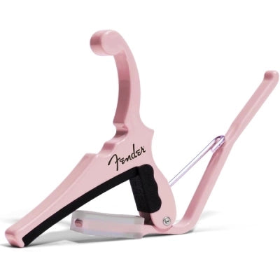 Kyser - Capodastre de guitare électrique à changement rapide Fender x Kyser - Rose coquillage
