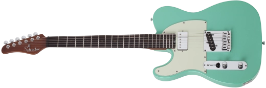 Schecter - Guitare électrique Nick Johnston PT, gaucher - Vert atomique